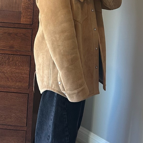 Fortela shearling suede jacket - Picture 2 of 10